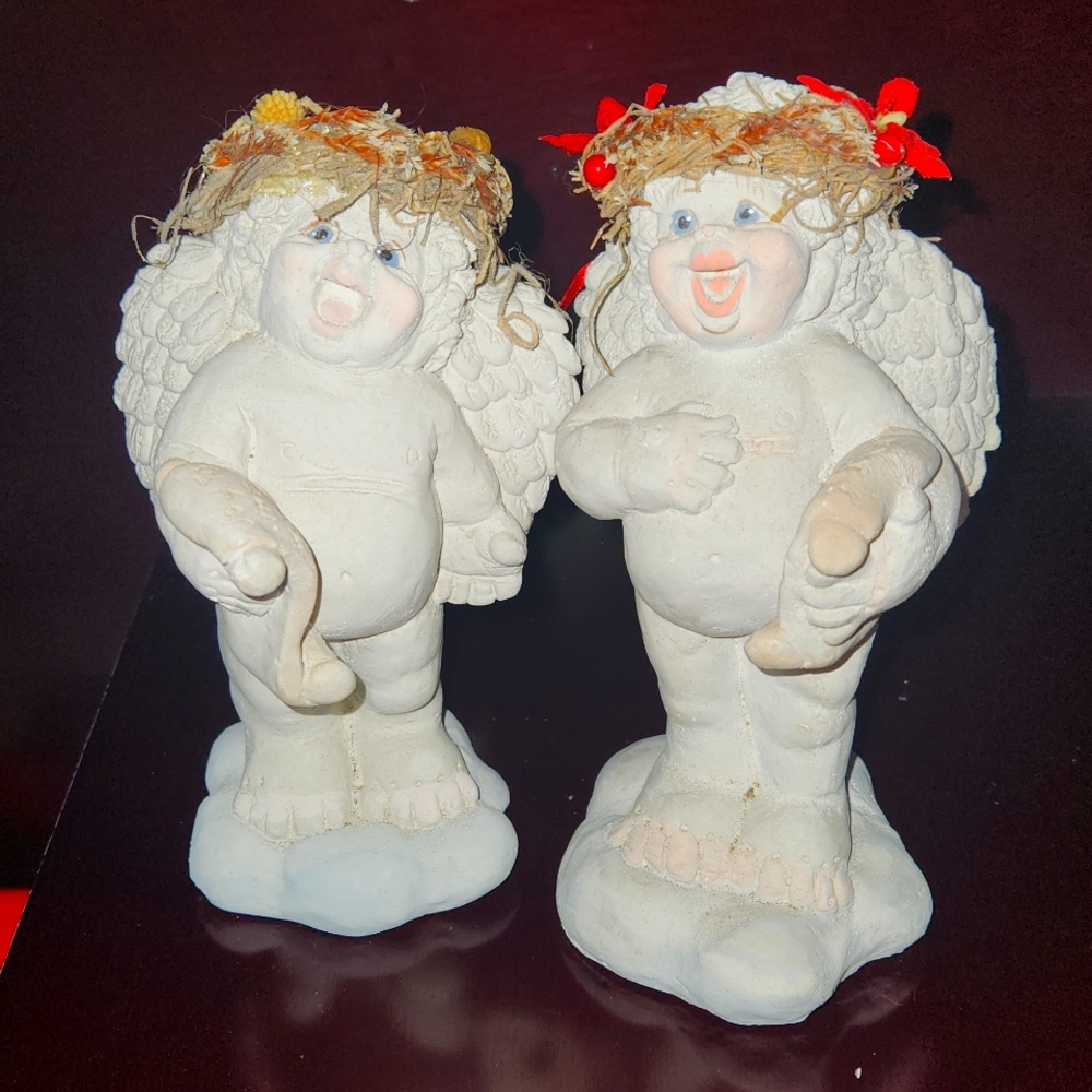 Dreamsicle Figurine (2) "Joy to the World"